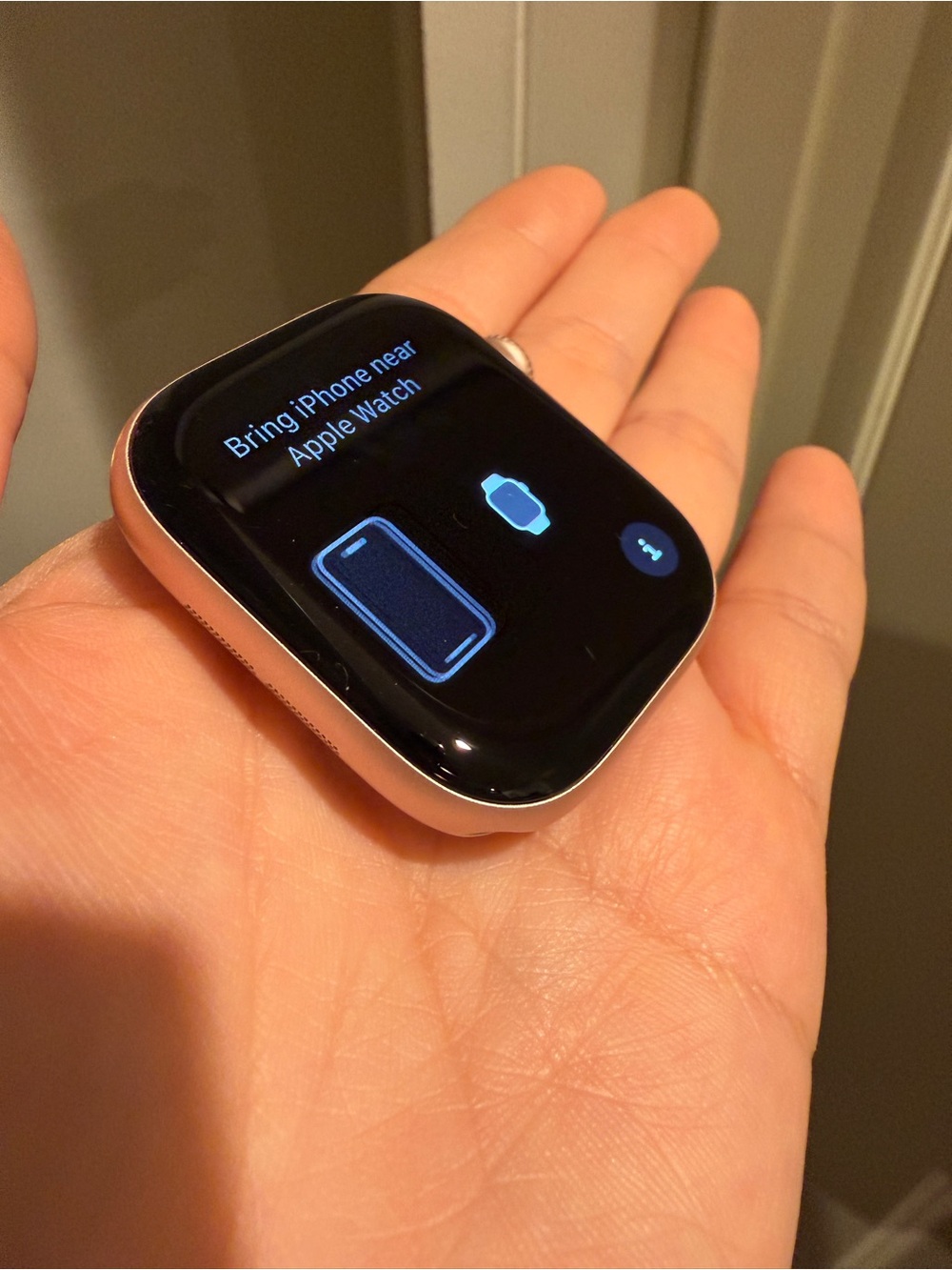 Apple Watch in Light Pink Aluminum Case - Fitness Smartwatch